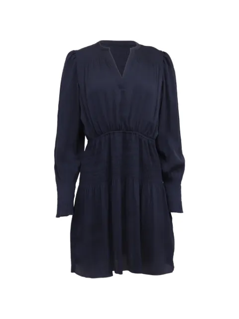 Ba&Sh Kosee V-neck dress Blue GILTPUUSCL639285W