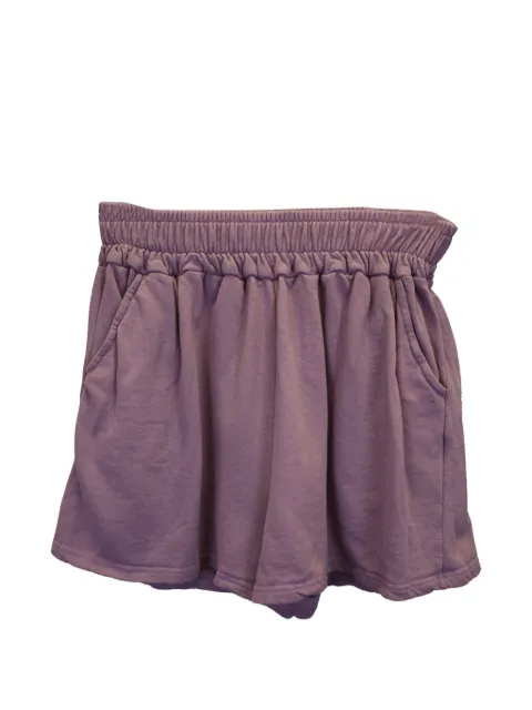 The Frankie Shop Jaimie ribbed shorts Purple NAPPUUSCL366801W