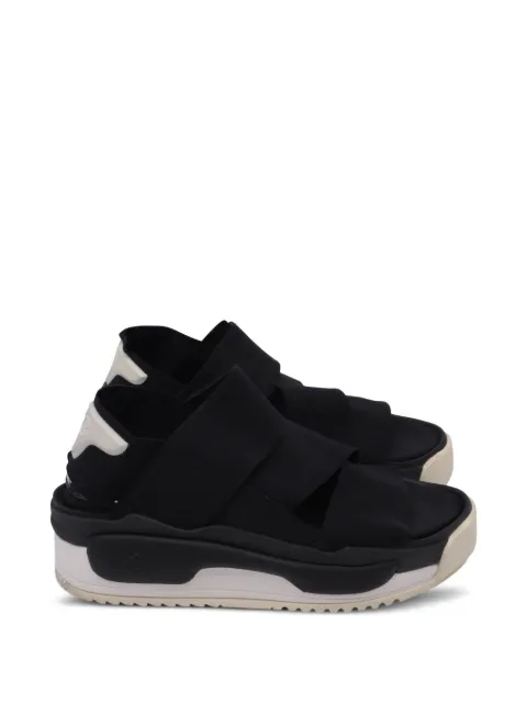 Y-3 Adidas Vintage Hokori strappy sandals Black NAPPUUSSH640865W