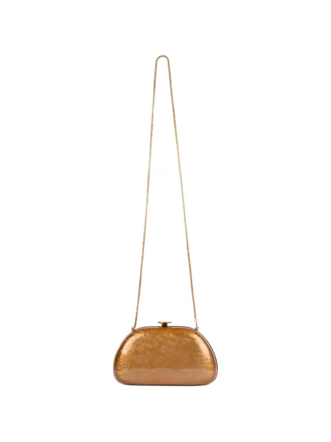 Gemy Maalouf chain-strap clutch bag Brown GMAC267764CL3