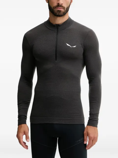 Salewa Zebru zip T-shirt Grey 27967