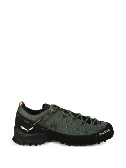 Salewa criss-cross lace-up performance footwear Green 61404