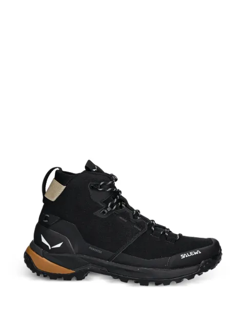 Salewa logo-print performance footwear Black 61471