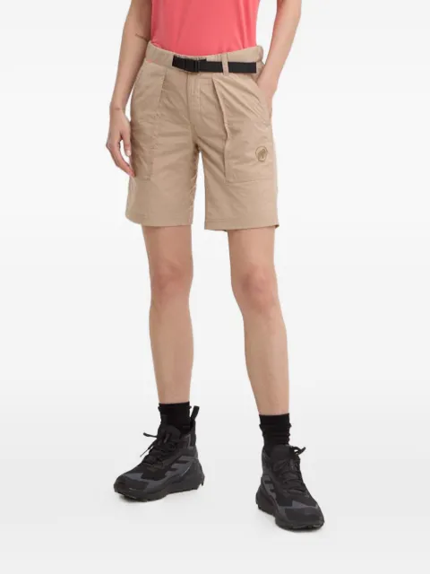 Mammut Runbold IV logo-print shorts Neutrals 102301020