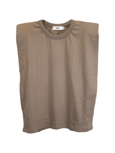 The Frankie Shop Muscle cotton T-shirt Neutrals NAPPUUSCL370756M