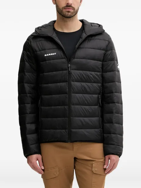 Mammut Crag IN zip-up hooded quilted jacket Black 101303410