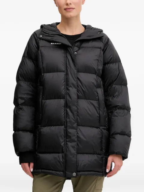 Mammut logo-print padded jacket Black 101303770