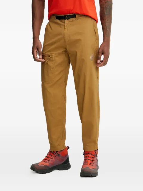 Mammut Tamaro belt-detail trousers Brown 102202560