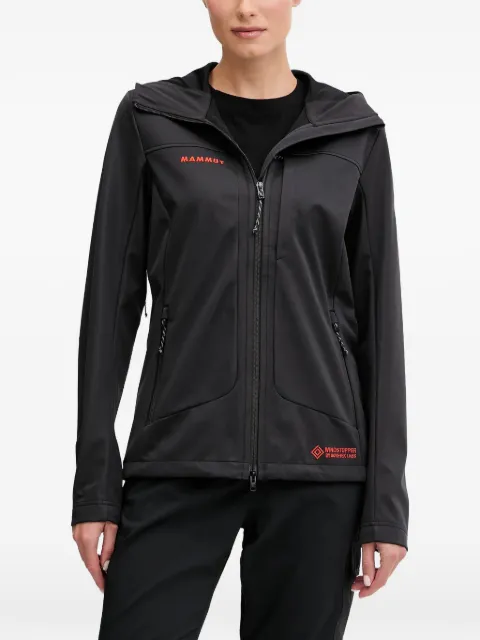 Mammut Ultimate VIII SO zip-up hooded jacket Black 101102880