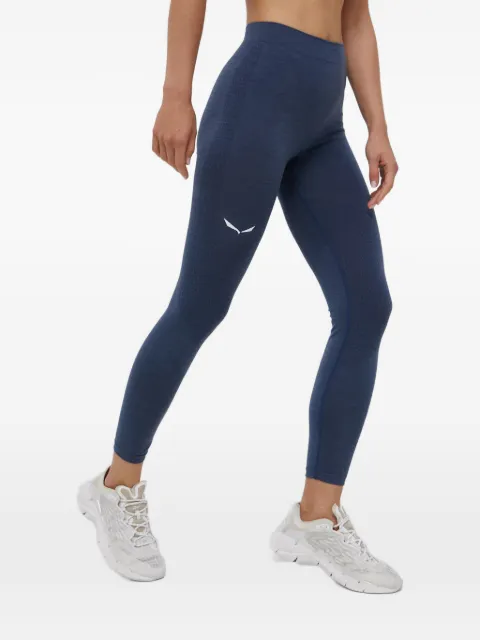 Salewa Zebru Responsive logo-detail leggings Blue 27966