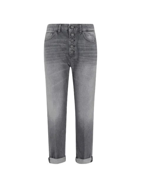 DONDUP buttoned denim trousers Grey DP268BDF0277D900