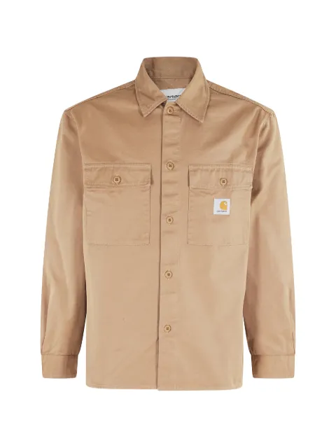 Carhartt WIP Kelly buttoned shirt jacket Neutrals I036271098