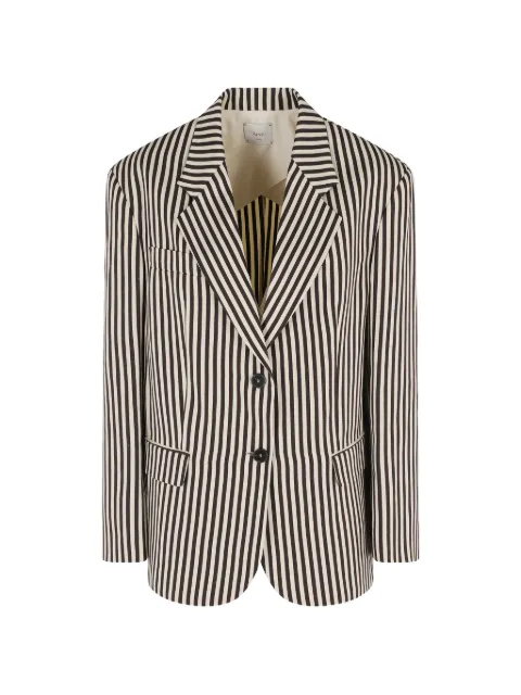 Alysi striped blazer White 116811P6056