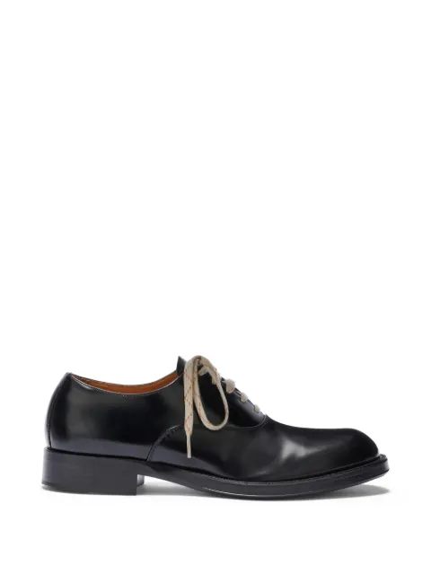 DRIES VAN NOTEN leather oxford shoes Black 2610217140105