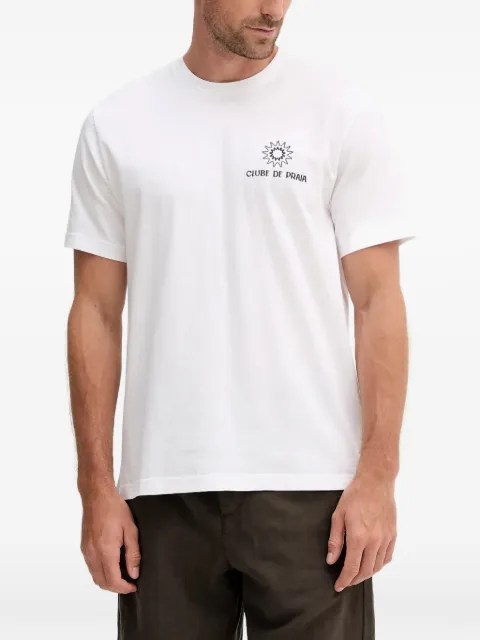 Frescobol Carioca graphic crew neck T-shirt White 257801