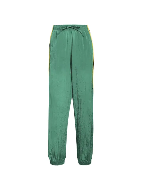 adidas Santiago drawstring side-stripe track pants Green KD2971
