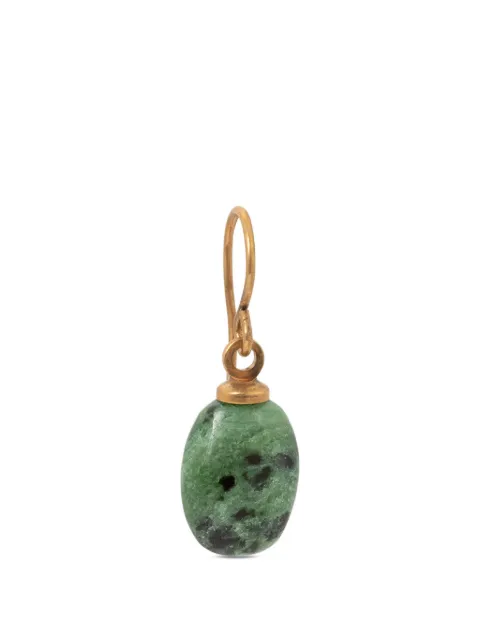 DRIES VAN NOTEN stone-pendant earring Gold 2610282210092