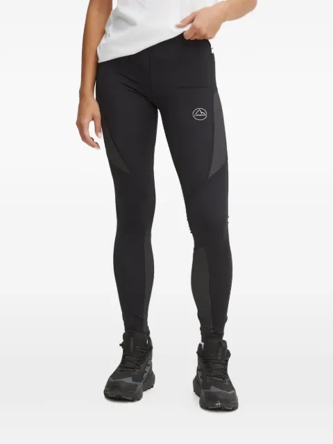 La Sportiva Triumph panelled performance leggings Black ZARG017