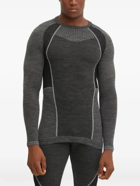 La Sportiva panelled-design long-sleeve T-shirt Grey ZASB003
