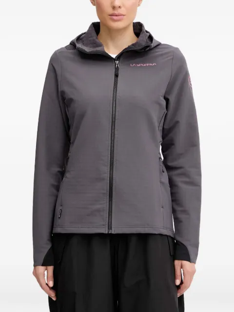 La Sportiva zip-up hooded jacket Grey ZASF034