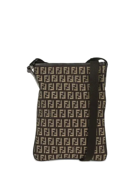 Fendi Pre-Owned 2004 Zucchino shoulder bag Brown 154075