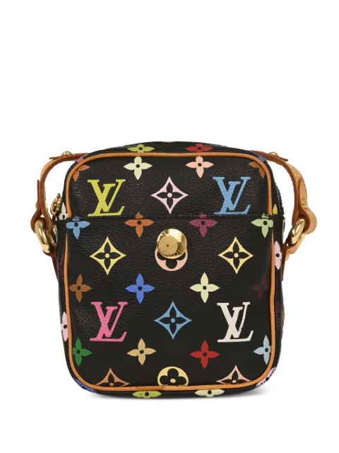 Louis Vuitton Pre-Owned x Takashi Urakami 2005 Rift monogram shoulder bag Black 116009