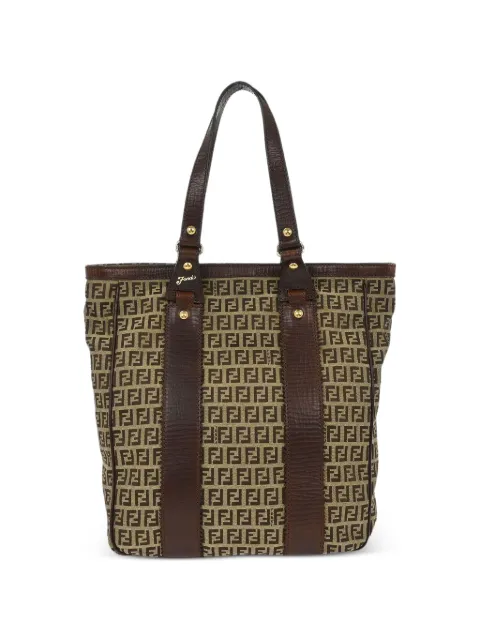 Fendi Pre-Owned 2006 Zucchino canvas tote bag Neutrals 186954