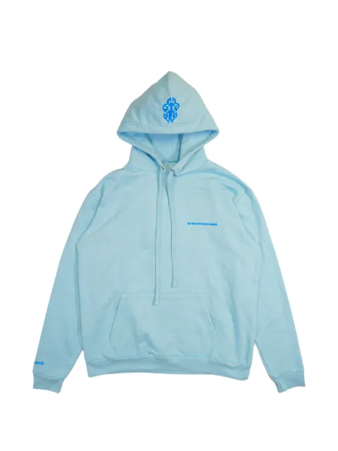 Chrome Hearts Miami Art Basel Dagger hoodie Blue CHRM0641