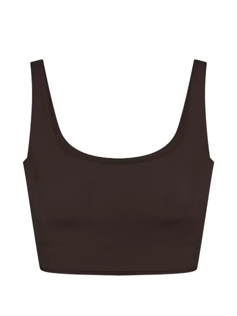 Skims x Nike scoop-neck sports bra Brown SKM054
