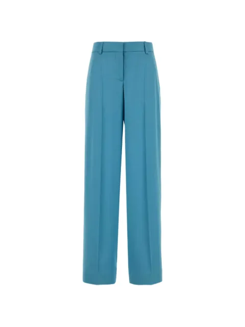 Stella McCartney satin wide-leg trousers Blue 6403023FU302