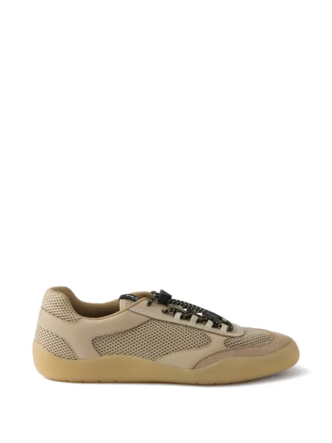 Prada Speedrock mesh fabric sneakers Neutrals 1E490OF0053ZM0