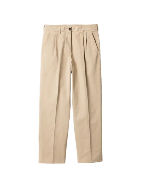 Miu Miu old gabardine pants Neutrals MP1956SOOO19EK