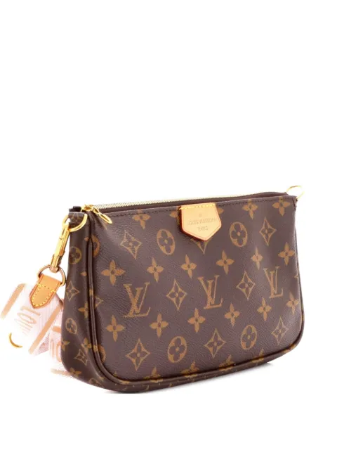 Louis Vuitton Pre-Owned Multi Pochette Accessoires Monogram Canvas crossbody bag Brown CYZQQY6RYFF2IPTV
