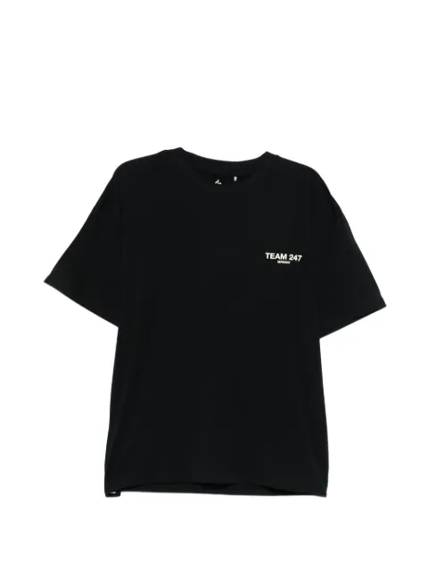 Represent crew-neck short-sleeve T-shirt Black 247M100108