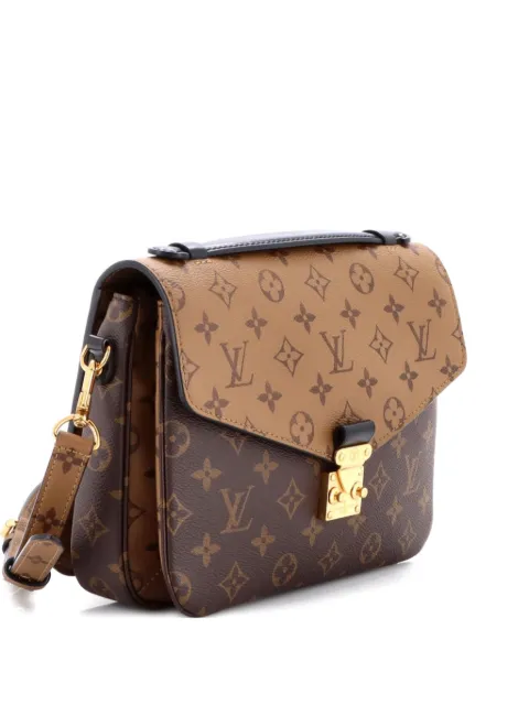 Louis Vuitton Pre-Owned Pochette Metis Reverse Monogram Canvas crossbody bag Brown A7HNZBB67G7KNE98