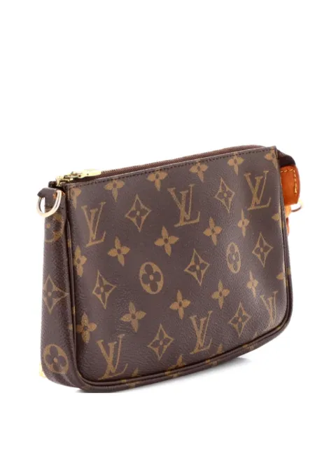 Louis Vuitton Pre-Owned Pochette Accessoires Monogram Canvas clutch bag Brown 00D1XLMWOMLYRU6P