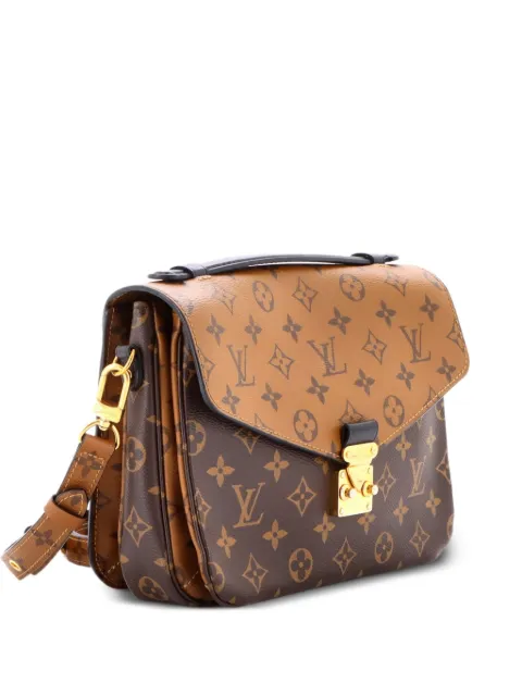 Louis Vuitton Pre-Owned Pochette Metis Reverse Monogram Canvas crossbody bag Brown SEU2VWWGHZE0ABAZ