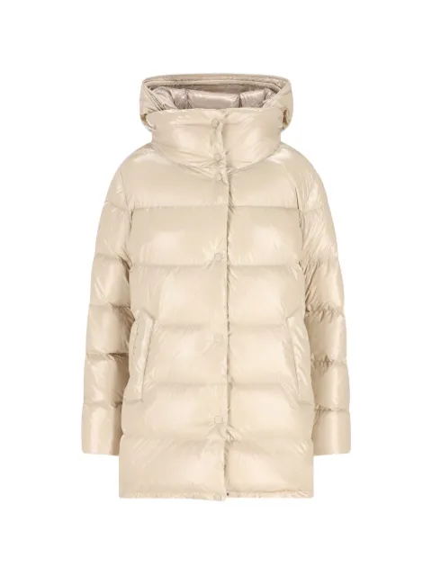 Herno hooded padded coat Neutrals PI002101D12220Z1985