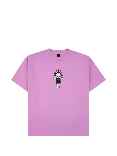 Pleasures Punkpie graphic T-shirt Pink P25W078MAUVE