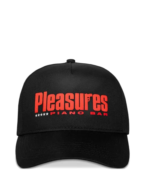 Pleasures piano bar snapback hat Black P25W087BLACK