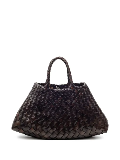 DRAGON DIFFUSION leather tote bag Brown 8893