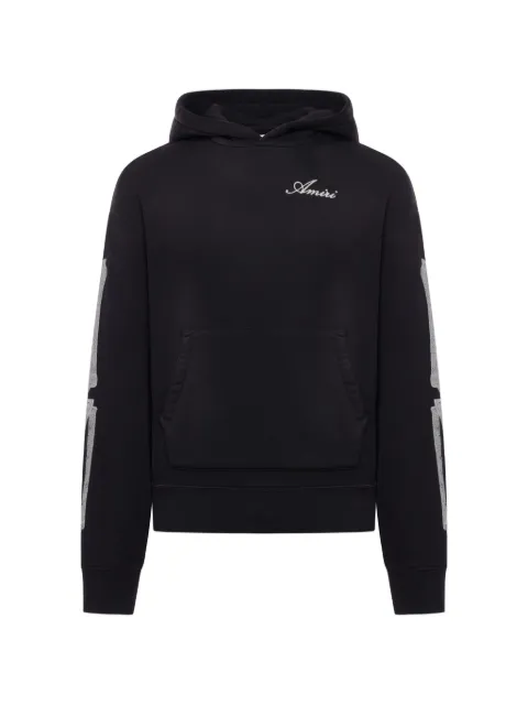 AMIRI Bones Oversized long-sleeve hoodie Black AMTOJR1031
