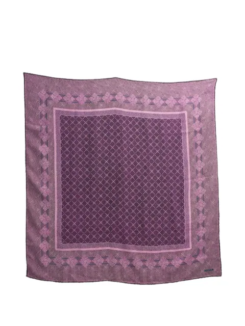 CHANEL Pre-Owned 2000s silk scarf Purple 15016339