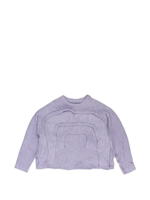 Who Decides War crew-neck sweatshirt Purple WDWMHDS0070
