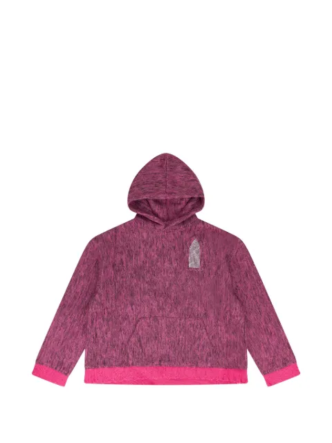 Who Decides War pyramid hooded sweatshirt Pink WDWMHDS0024