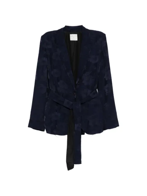 Forte Forte floral tie jacket Blue 14556MYJACKET