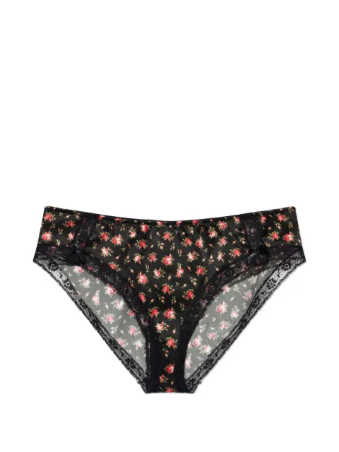 Dolce & Gabbana floral lace briefs Black O2D95TON0CQ
