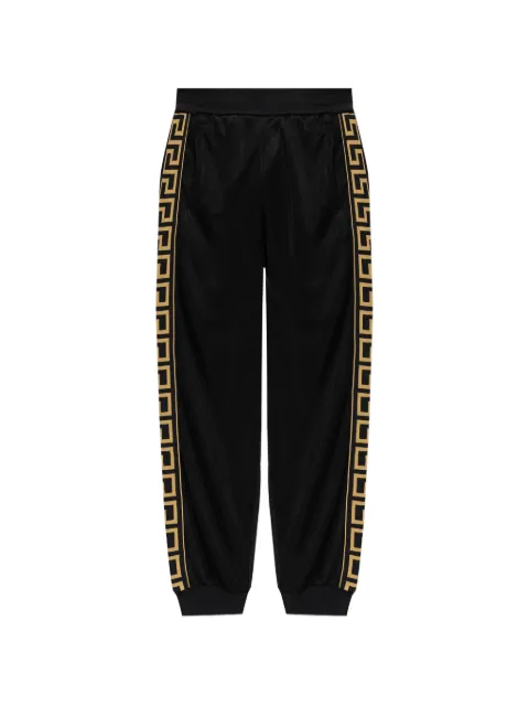 Versace meander detail Sweatpants Black 10222501A16440