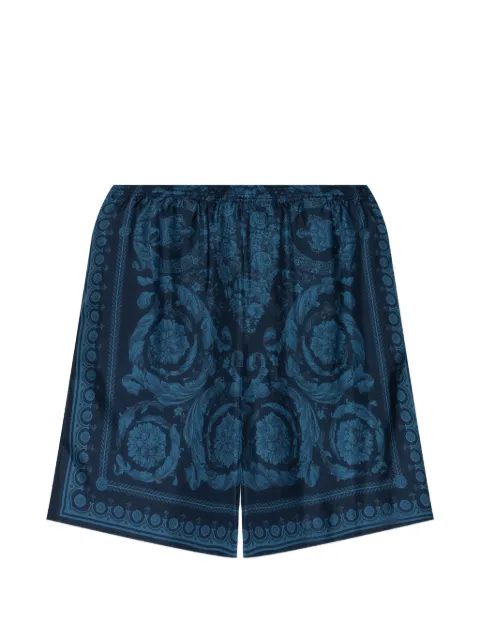 Versace floral-print shorts Blue 10024761A13557