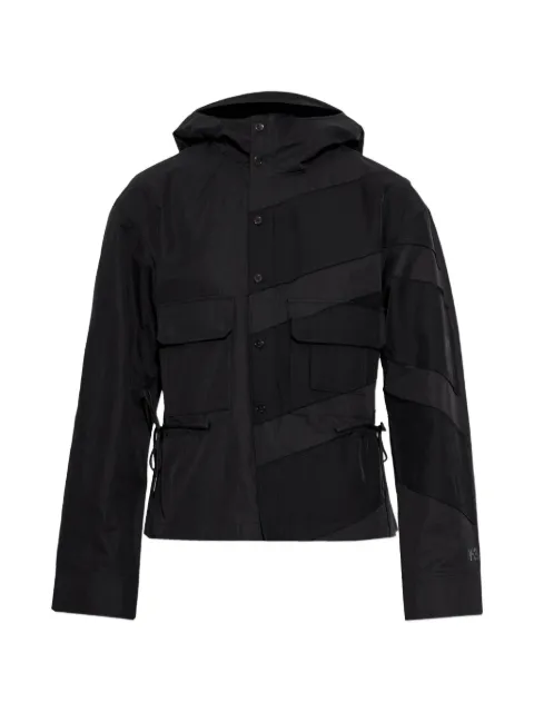 Y-3 panelled cotton jacket Black KD9173
